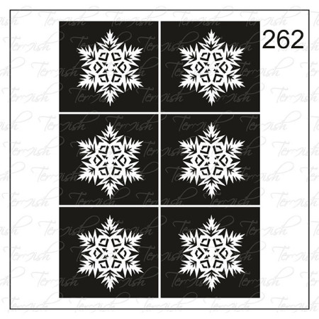 Plantilla aerógrafo termish 262