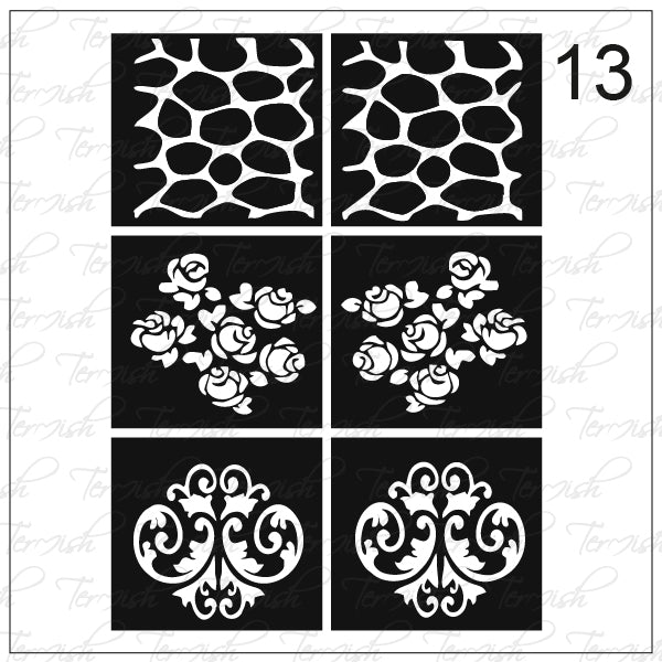 Plantilla aerógrafo TERMIsh #13