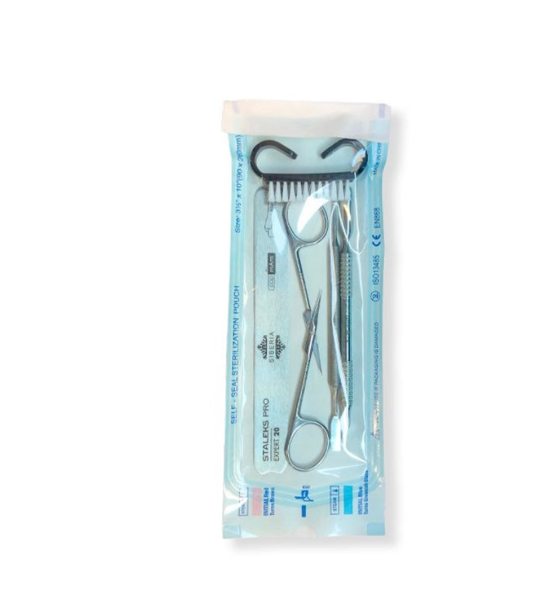 BOLSAS PARA ESTERILIZACIÓN EN AUTOCLAVE 200UN 90*260MM CAJA MEDIANA SSP90X260