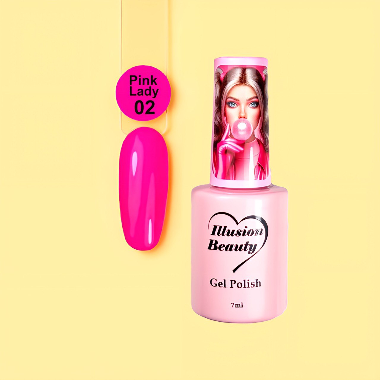 Esmalte permanente colección lady pink 02 7ml