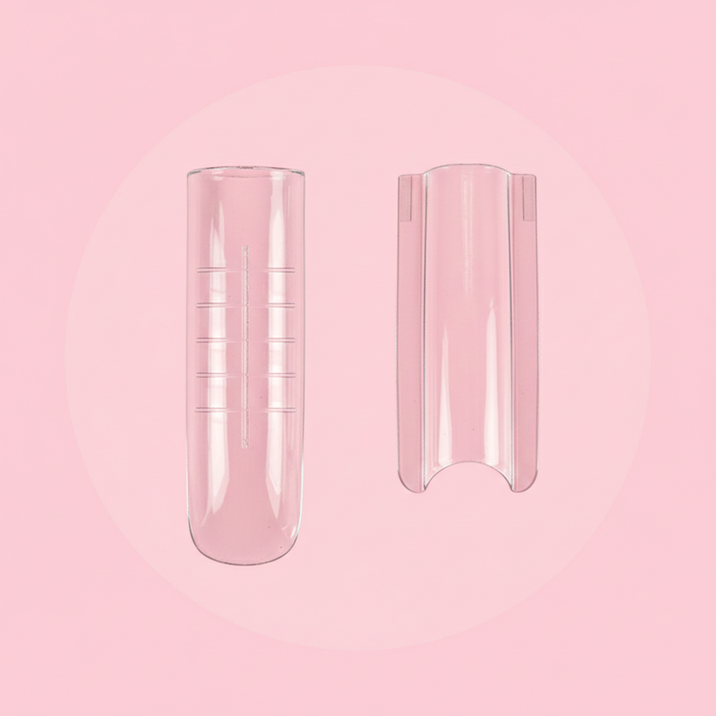 Tips Dual Nails SANDWICH Forms SQUARE Illusion Beauty – 280 unidades