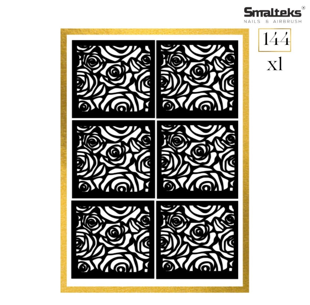 Plantilla aerógrafo smalteks XXL
