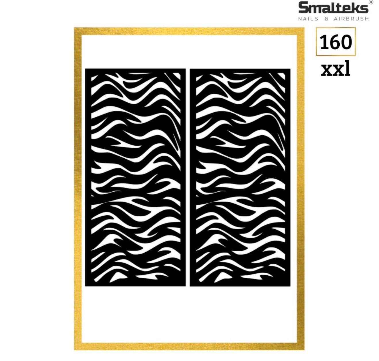 Plantilla aerógrafo smalteks 160 XXL