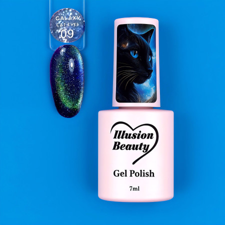 Esmalte semipermanente Galaxy - Cat Eyes 09 - Illusion beauty