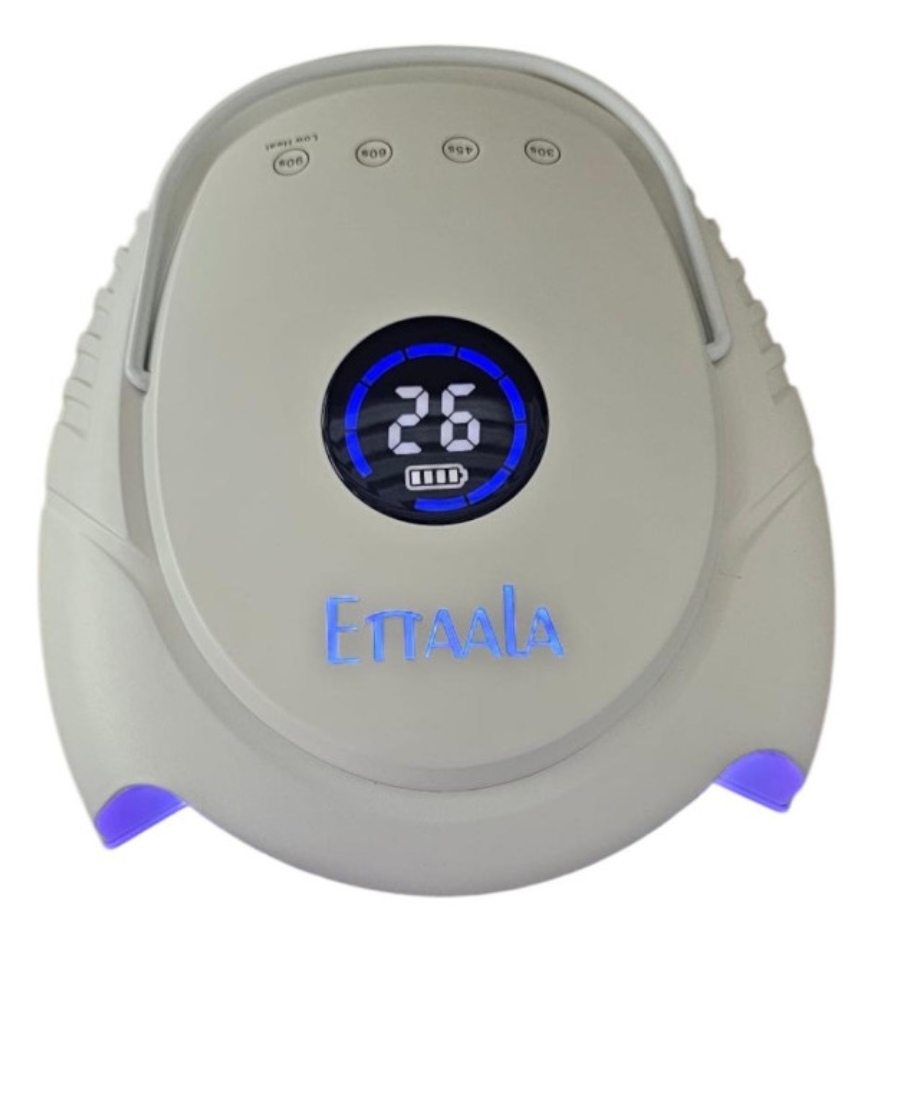 LÁMPARA ETTAALA PRO CORDLESS LED AZUL( lámpara color rosa)