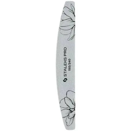 Lima media luna 150-240 Crescent mineral nail file EXPERT 40 (25 unidades) Staleks NFE-40-150/240-25