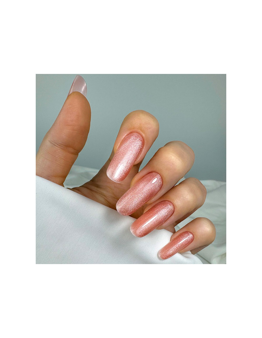 JOIA vegan Base Coat - Magic Cat - 02 Angel Peach - 8ml