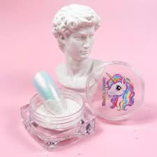Polvo Pigmento Unicornio 01 ROSA, efecto Glazé - Polvo
perlado sin color - Illusion Beauty