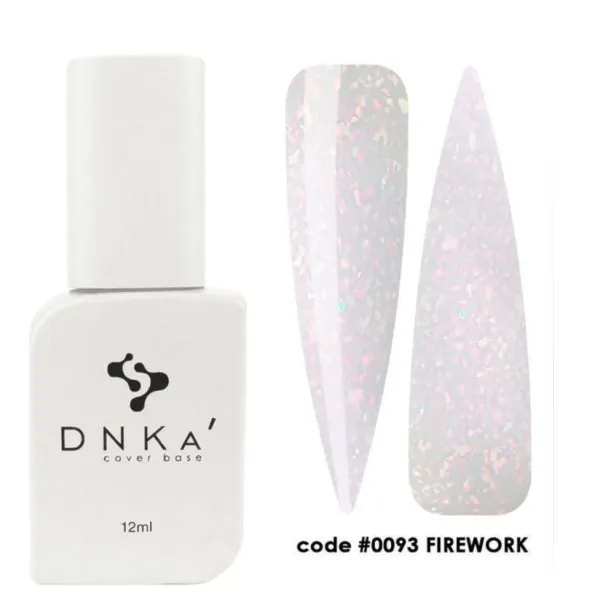 Cover base rubber con color DNKA - 0093 Firework -
12 ml