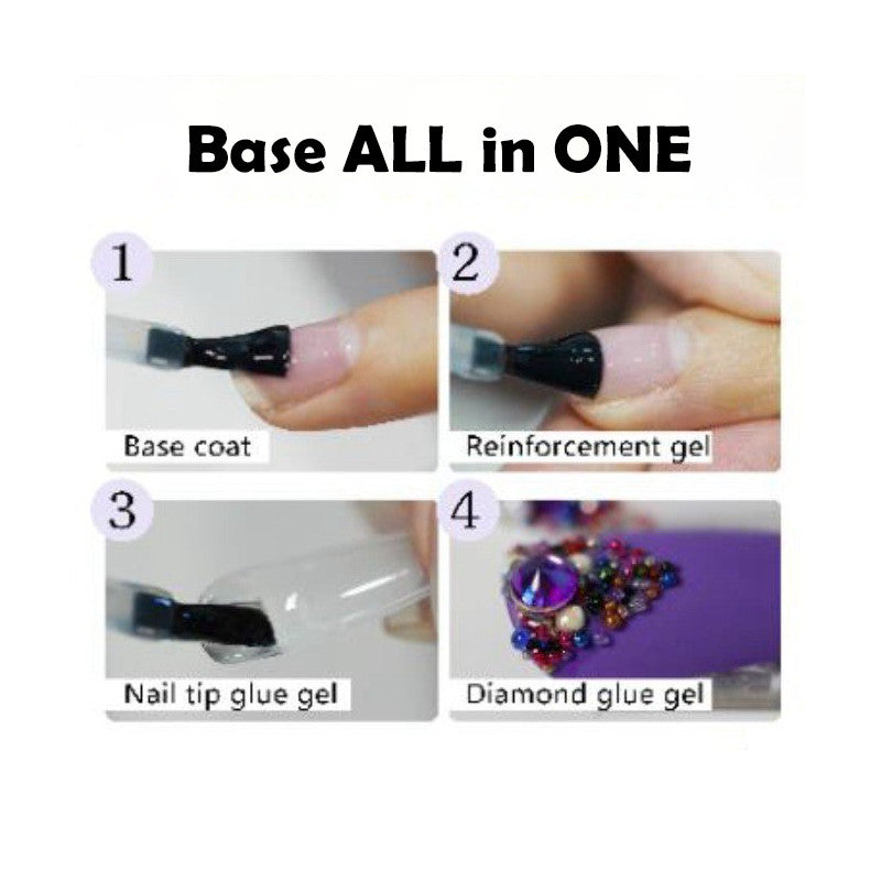 Base ALL in ONE Ilusion Beauty – 10ml (Transparente) Base todo en uno, tips express( nuevo formato ) (copia)