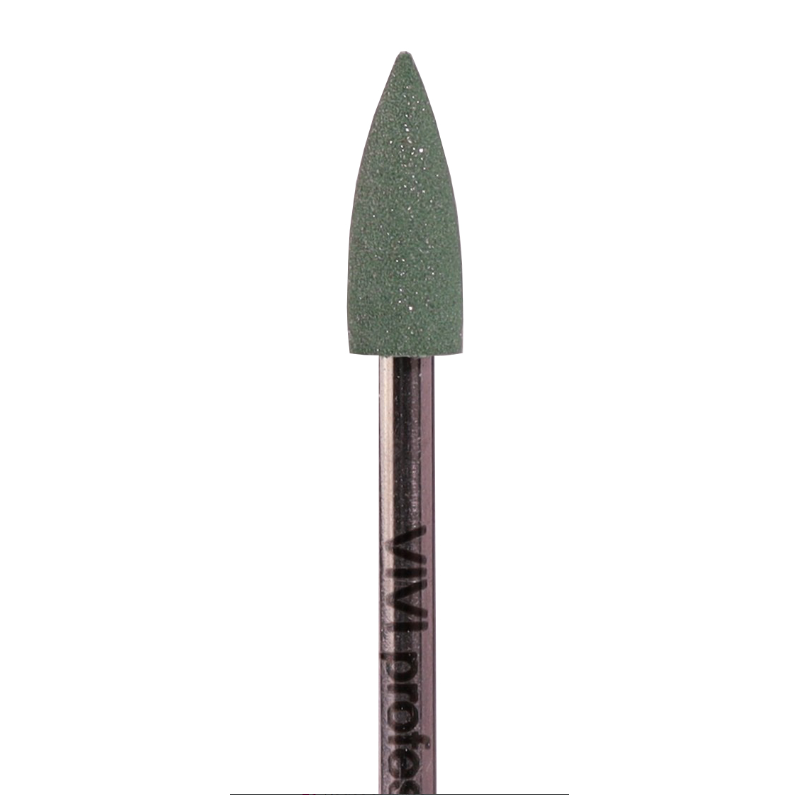 Fresa pulidora VIVI nails 6x16 mm Pulidor de silicona gris 180 grit