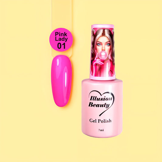 Esmalte permanente colección Lady pink 01 7ml