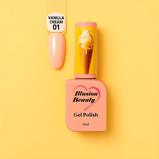 Esmalte permanente Vainilla pastel 01 10ml