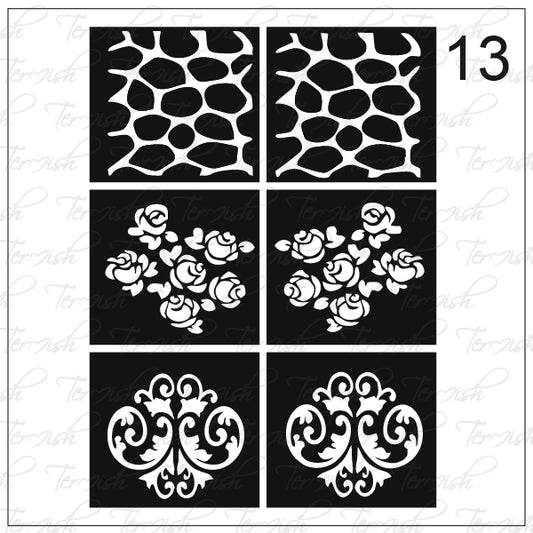 Plantilla aerógrafo TERMIsh #13