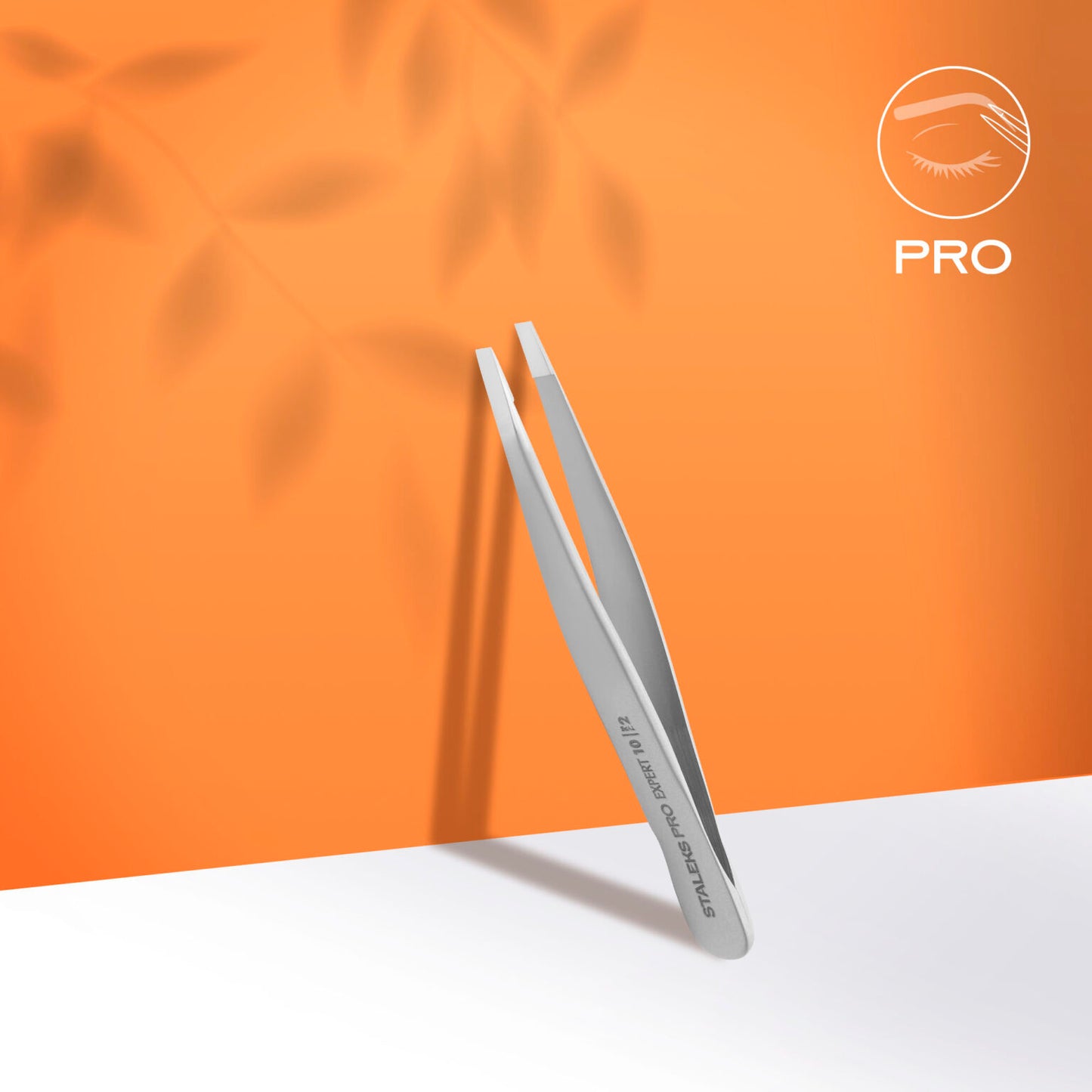 Pinzas para cejas EXPERT 10 TIPO 2 (estrechas y rectas)