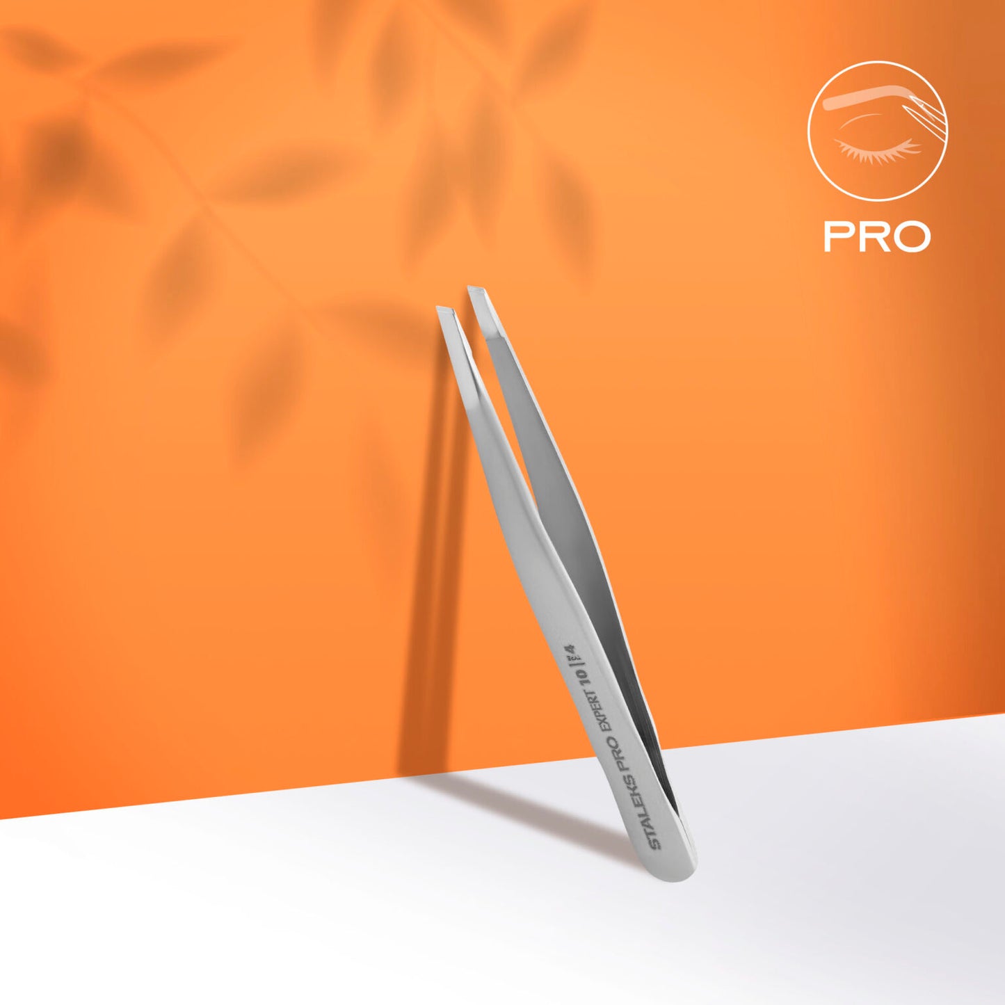 Pinzas para cejas EXPERT 10 TIPO 4 (biseladas estrechas)