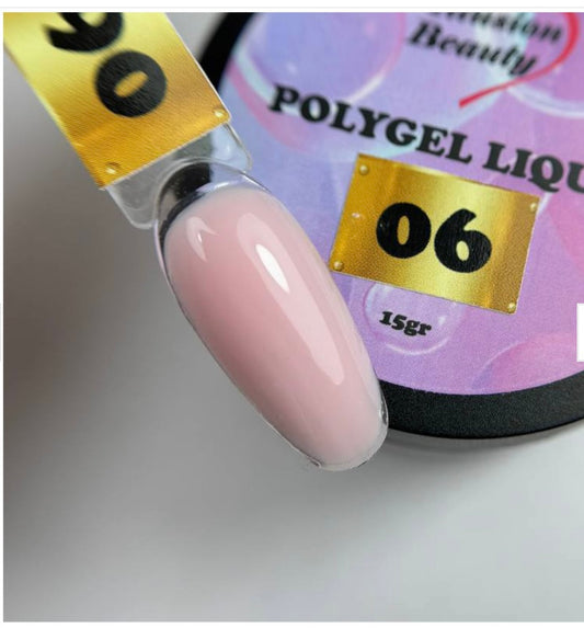 POLYGEL LIQUIDO #7 SIRENE ILUSION BEUTY 15ML (RIGIDO)