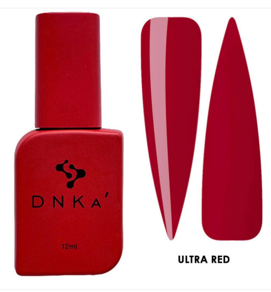 ESMALTE SEMIPERMANENTE DNKA - ULTRA ROJO (ULTRA RED) - 12 ML
