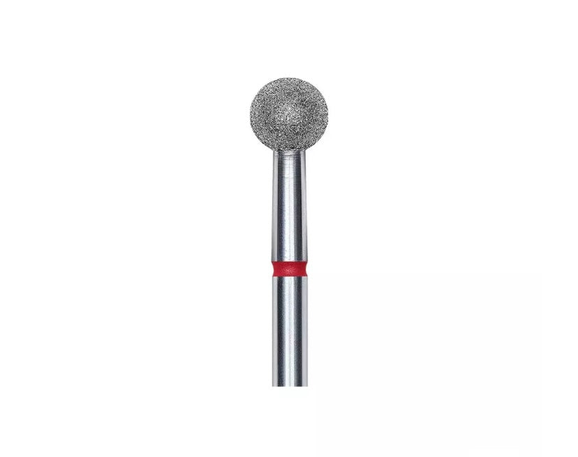 STALEKS Fresa diamantada en forma de bola - Rojo - Diámetro 5mm