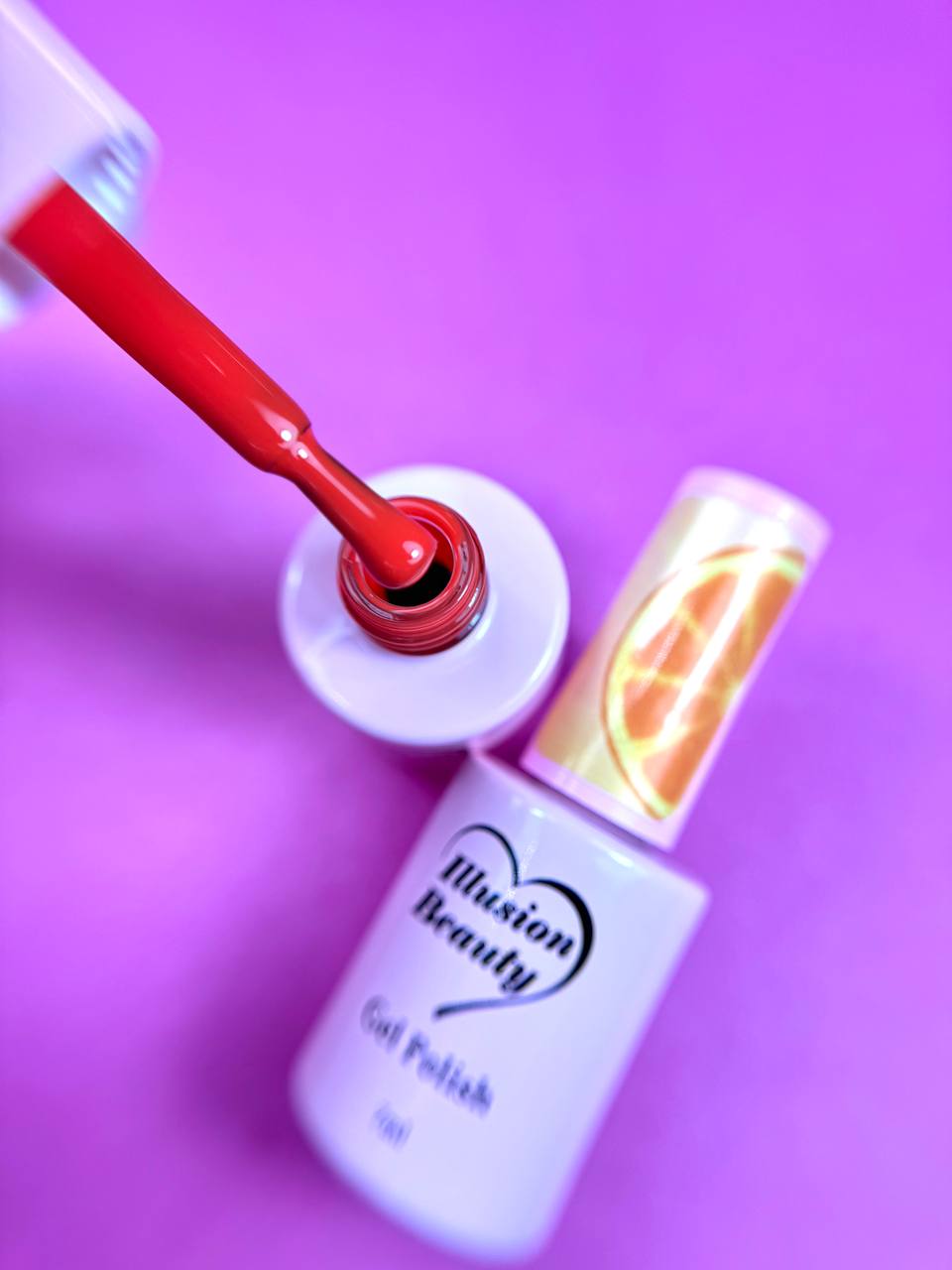 Esmalte semipermanente colección naranja 06 7ml