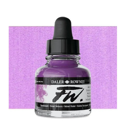 Pintura para aerógrafo, pintura acrílica diluida PURPLE
LAKE - 437 - BEREJENA - DALER ROWNEY ACRYLIC INK 29.5ML