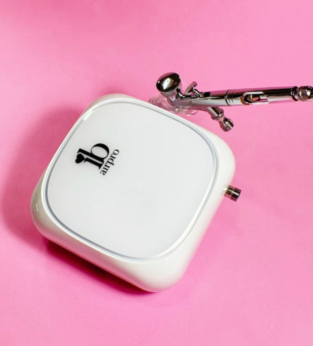 Aerógrafo color blanco Illusion Beauty, para pintura acrílica