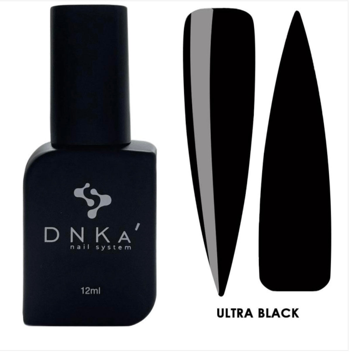 ESMALTE SEMIPERMANENTE DNKA - ULTRA NEGRO - 12 ML