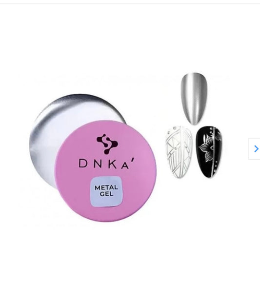 METAL GEL DNKA - PLATA - 5 ML