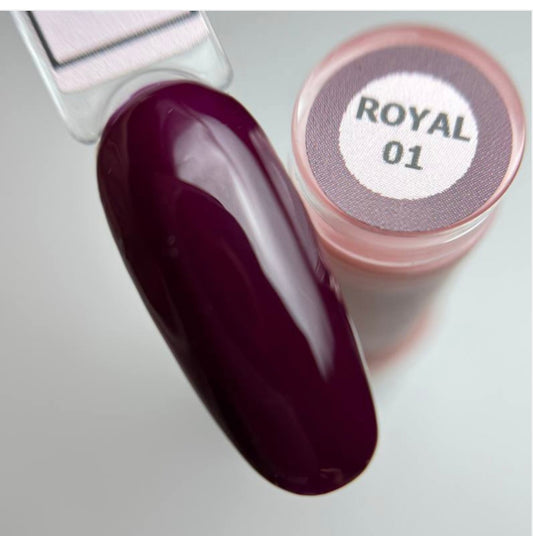 ROYAL 01 ILLUSION BEAUTY NAILS - 5ML BURDEOS