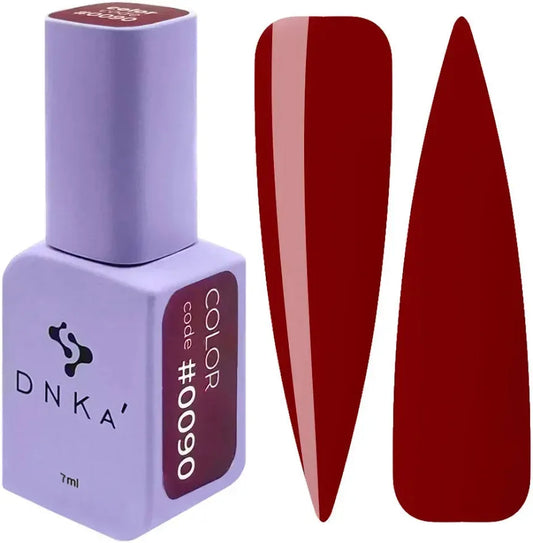 Esmalte semipermanente DNKA - 0090 - 7 ML rojo