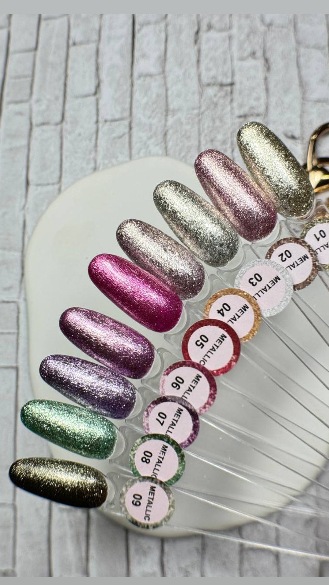 ESMALTE METÁLICO Ilusión Beauty Nails 3 METALLIC