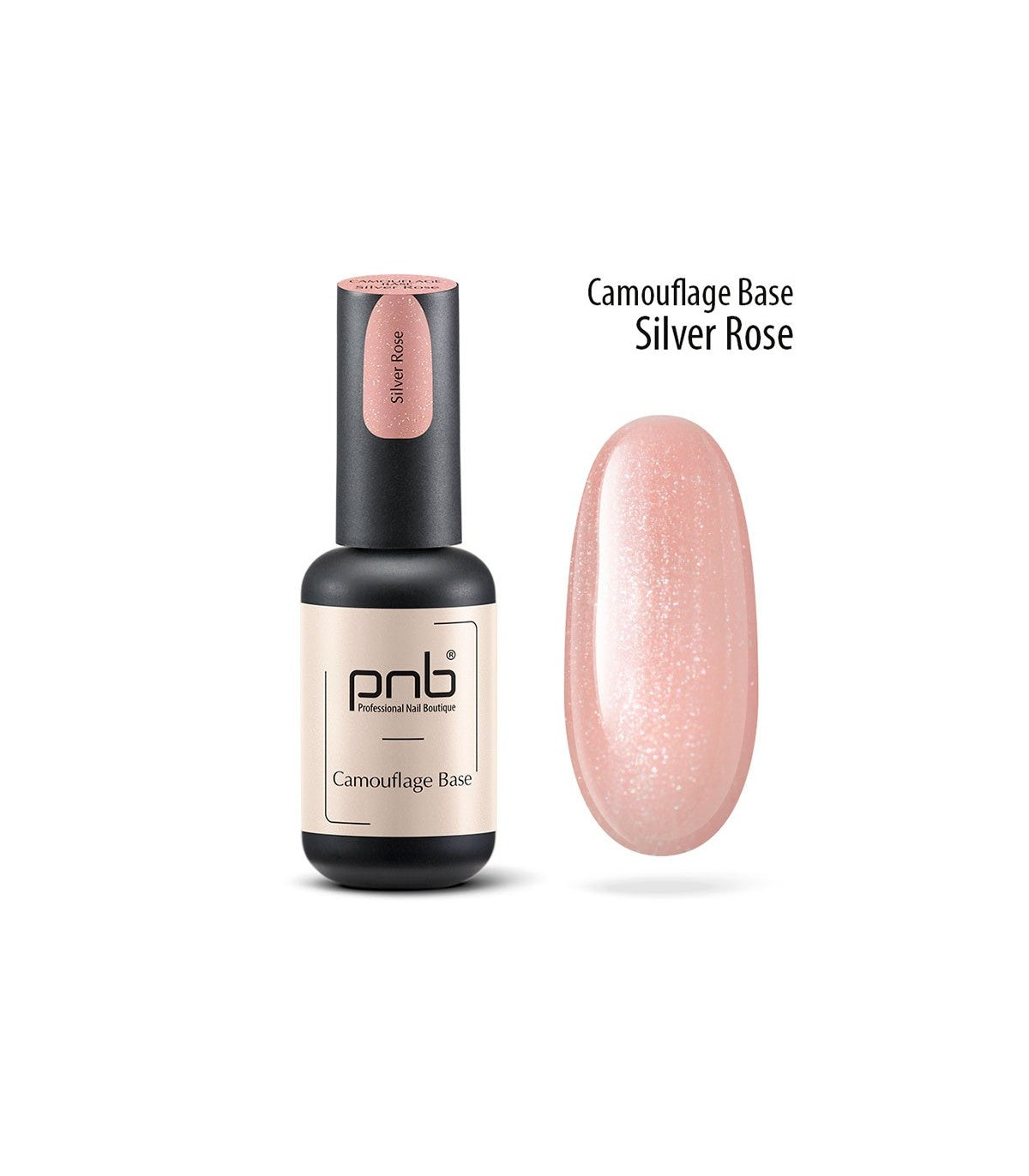 Camuflaje Silver rose Base rubber PNB 8ml
