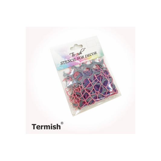 Telas para aerografía color rosa y azul tul