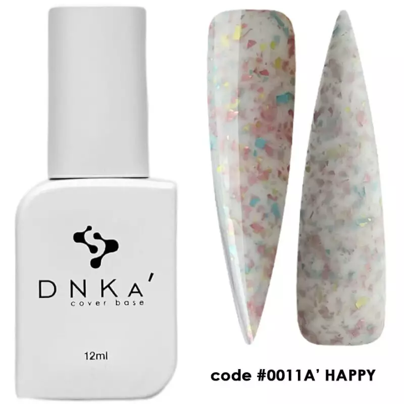 Cover base rubber DNKA - 0011A HAPPY - 12 ML