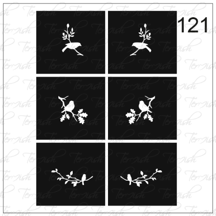 Plantilla aerógrafo 121 termish