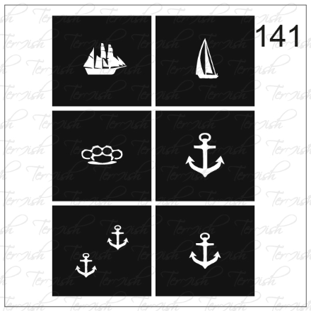 Plantilla termish aerógrafo 141