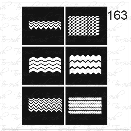 Plantilla aerógrafo termish 163