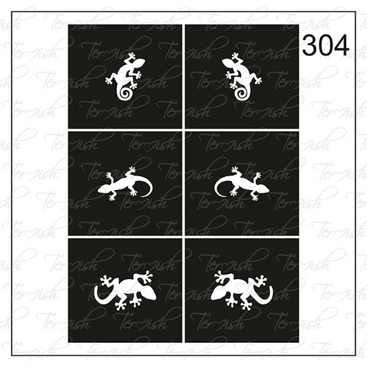 Plantilla aerógrafo termish 304