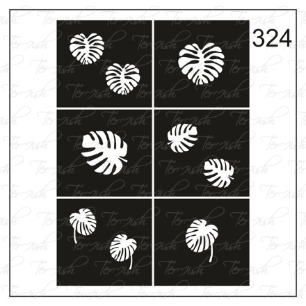 Plantilla aerógrafo termish 324