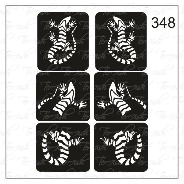 Plantilla aerógrafo termish 348