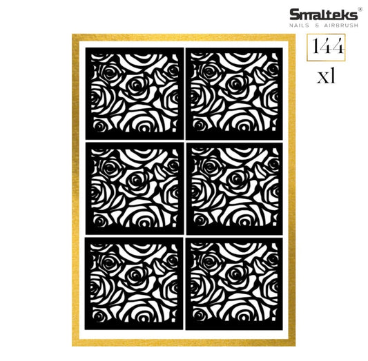 Plantilla aerógrafo smalteks XXL