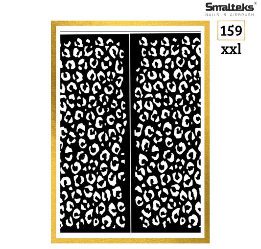 Plantilla aerógrafo smalteks 159 xxl