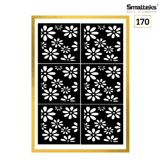 Plantilla aerógrafo smalteks 170 XXL