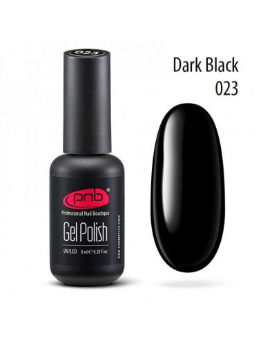 PNB Esmalte semipermanente - 023 Dark Black - 8ml