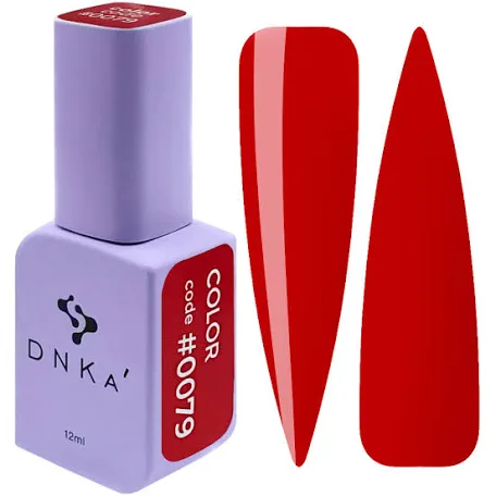 Esmalte semipermanente DNKA - 0079 - 12 ML ROJO