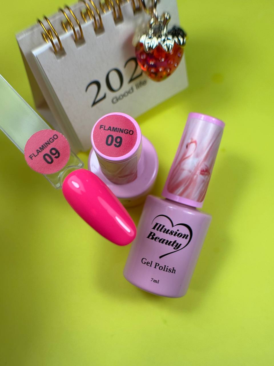 Colección Flamingo 09 ilusion beuty 7ml