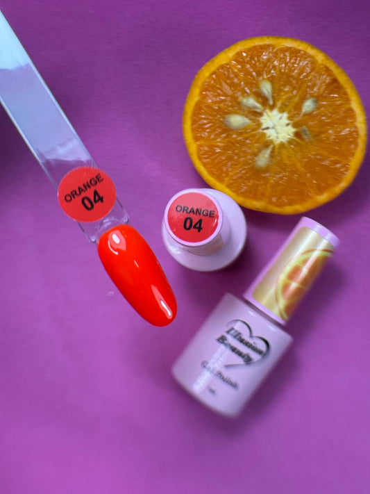 Esmalte semipermanente colección naranja 04