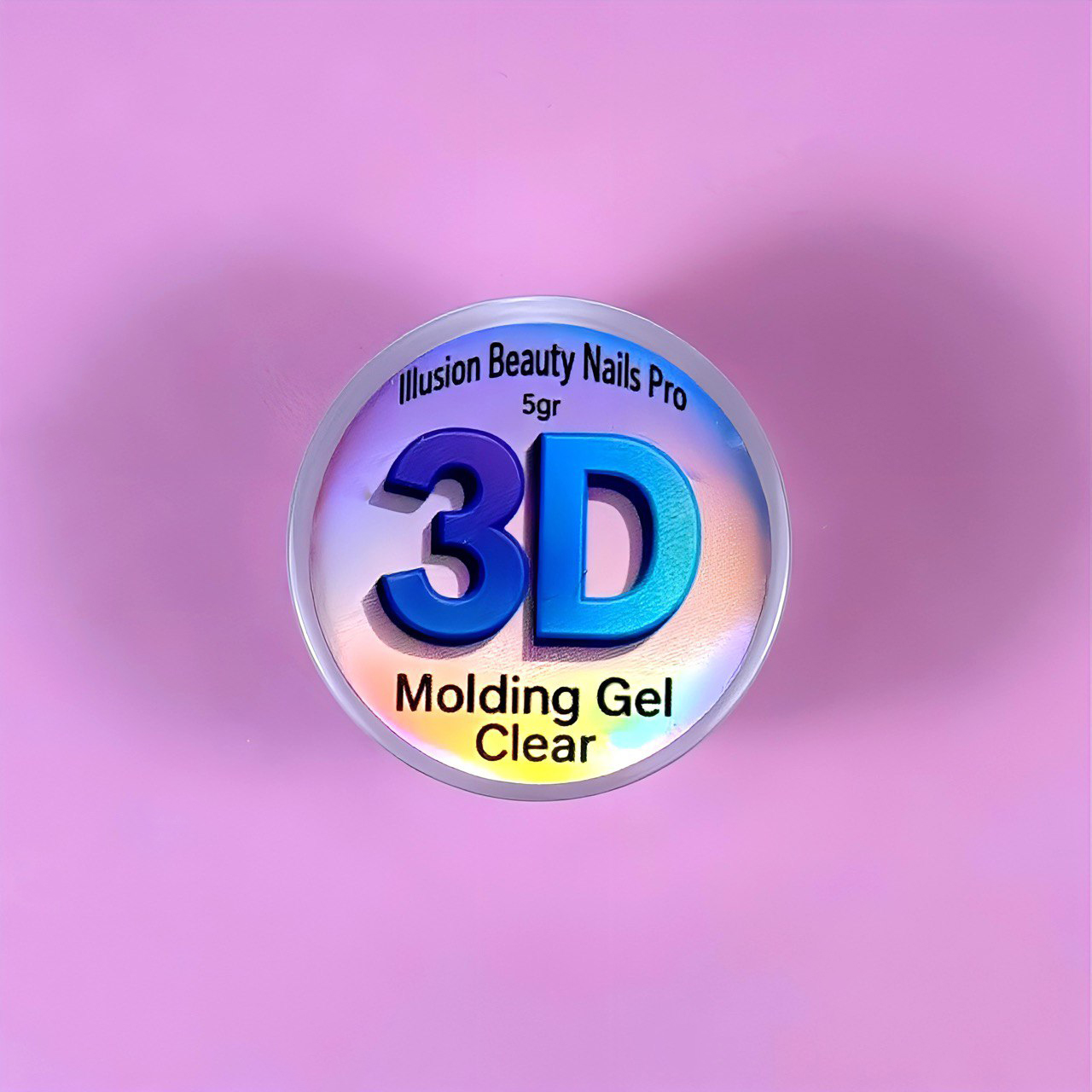 Molding Gel 3D Clear illusion beauty nails Pro – 5gr (transparente)