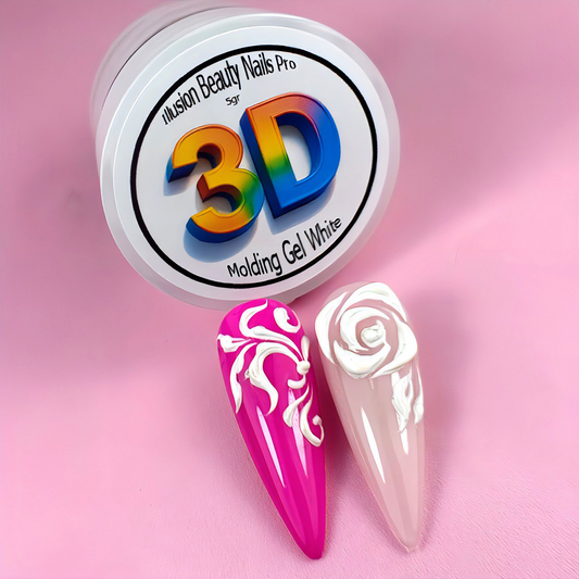 Molding Gel 3D white illusion beauty Nails – 5gr