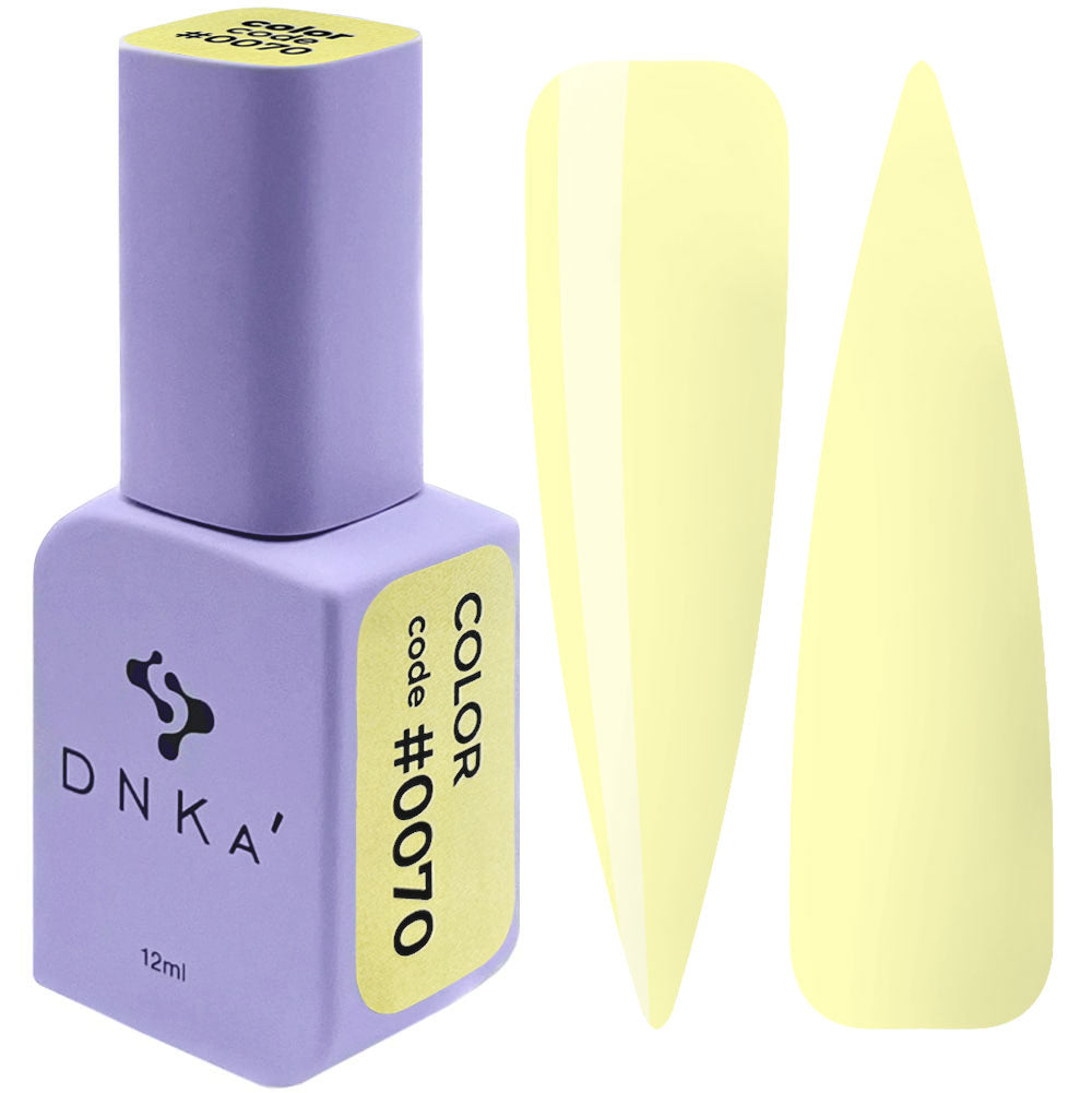 COLOR GEL POLISH DNKa 0070, 12 ml